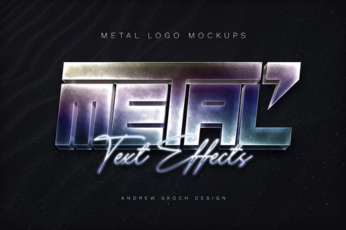 Metal Text and Logo Effects