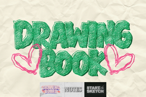 Sketch Chalk Text Effect