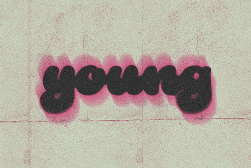 Grunge Shadow Text Effect