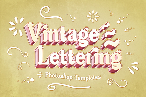 Elegant Retro Text Effects