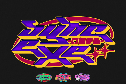 Y2K Logo Cyber Pop Text Effects