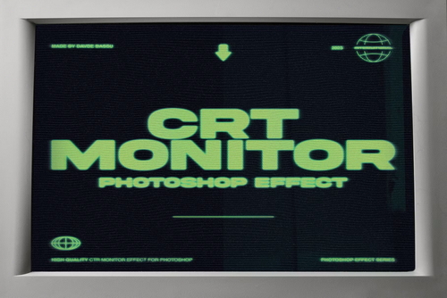 CRT Monitor Effect