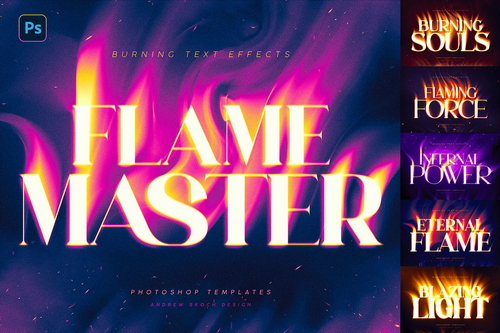 Burning Text Effects