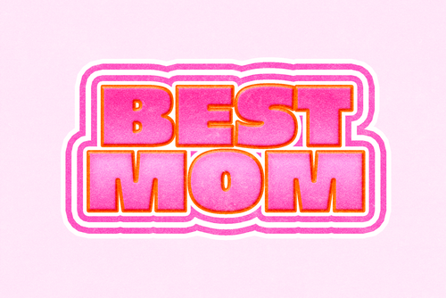 Colorful Shaded Outlined Text Effect