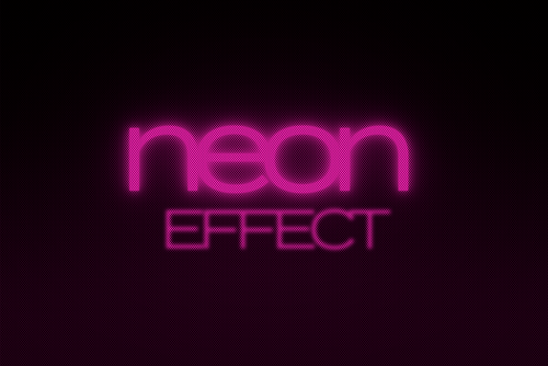 Neon Text Effect