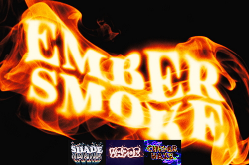 Fire & Smoke Text Effects