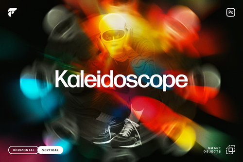 Kaleidoscope Prism Photo Effect