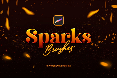 Sparks Procreate Brushes