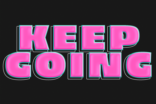 Outlined Text Effect Mockup