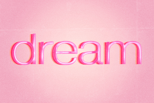 Glossy Plastic Text Effect Mockup