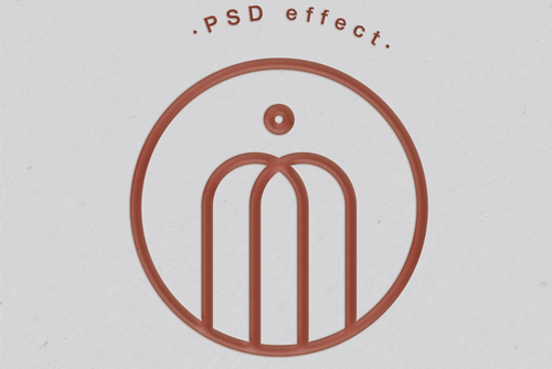 Logo and Text Effect Mockup