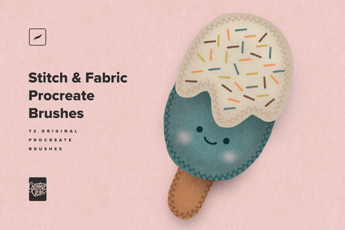 Stitch & Fabric Procreate Brushes