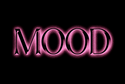 Blurred Beveled Text Effect