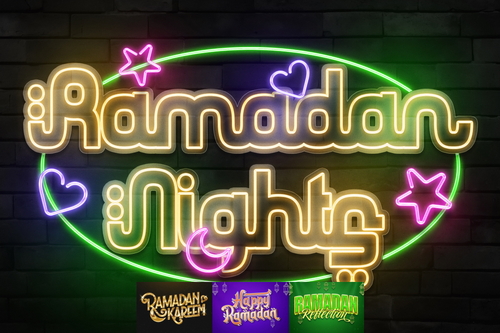Ramadan Text Effect Pack