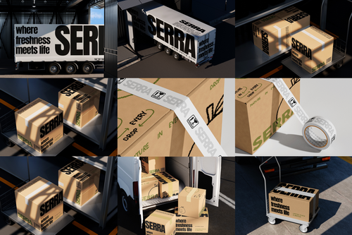 Expedition Company Branding Mockup