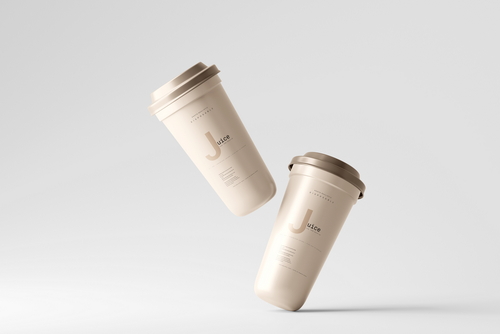 Disposable Cup Mockup