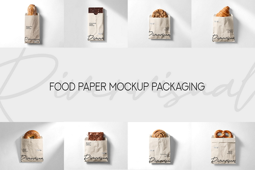 Food Paper Mockup