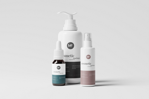 Cosmetic Packaging Mockup Set