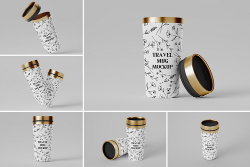 Travel Mug Mockup