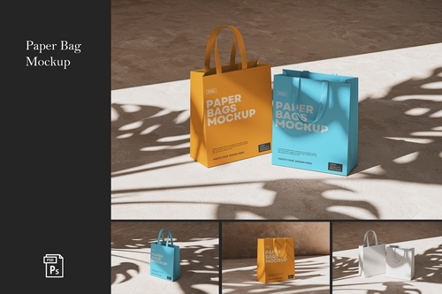 Paper Bag Mockup