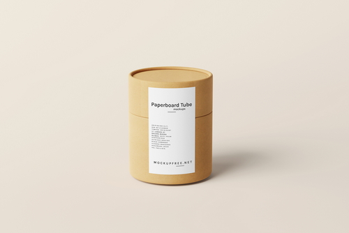 Paperboard Tube Mockups
