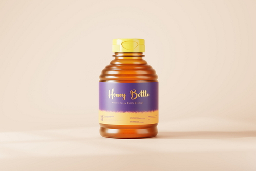 Plastic Honey Bottle Mockups