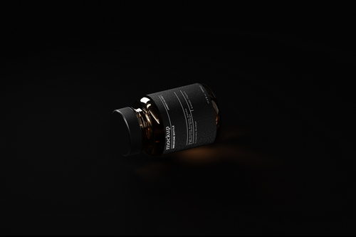 Amber – Medicine Bottle Mockups Trio