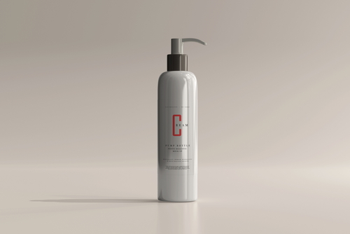 Pump Bottle Mockup