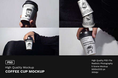Paper Cup Mockup