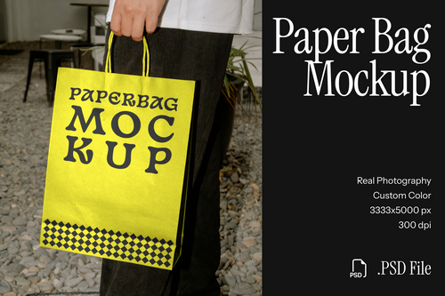 Paper Bag Mockup