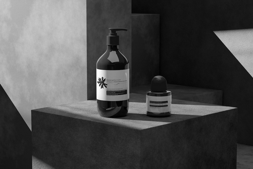 Premium Cosmetic Bottle Jar Mockup