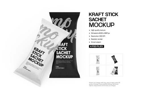 Kraft Snack Bar Mockup