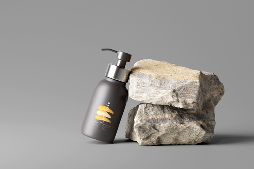 Pump Dispenser Bottle Mockups