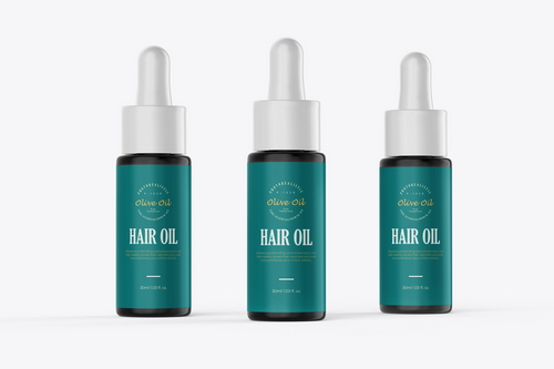 Cosmetic Dropper Glass Bottle Mockup
