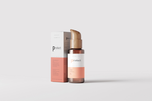 Pump Bottle Mockup