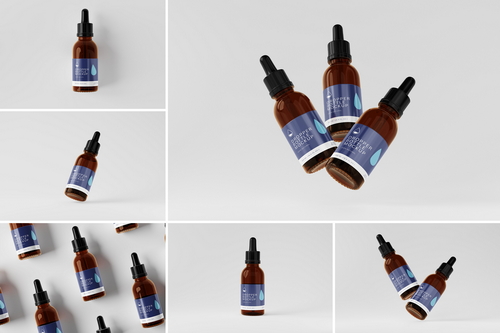 Dropper Bottle Mockup