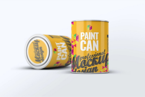 Paint Can Mock-Up