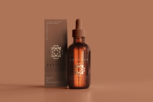 Dropper Bottle Mockup