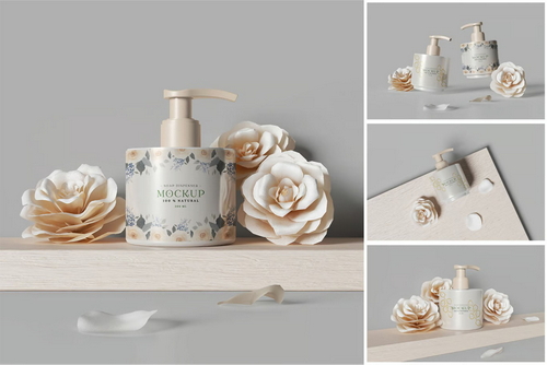 Soap Dispenser Mockup