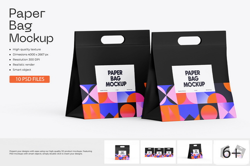 Shopping Carry Bag Mockup