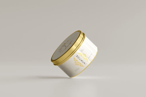 Metal Jar Mockup