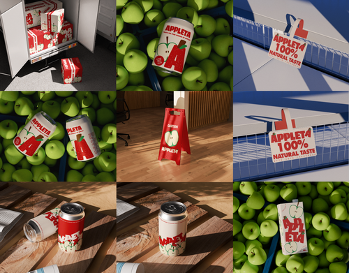 Juice Branding Mockup