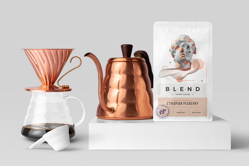 Blend – Coffeehouse Branding Mockup