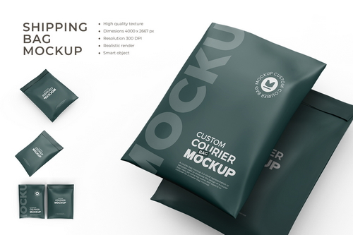 Courier Bag Mockup