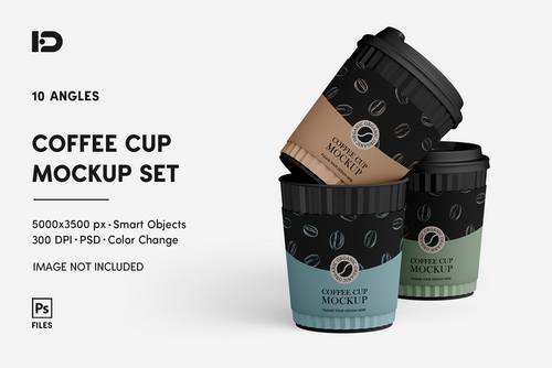 Coffee Cup Mockup Set