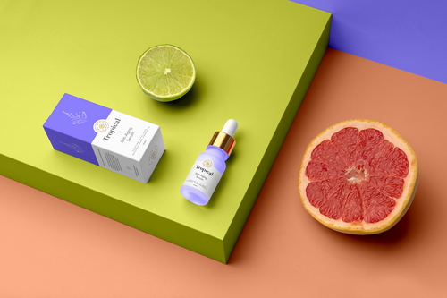 Tropical &ndash; Cosmetics Branding Mockups