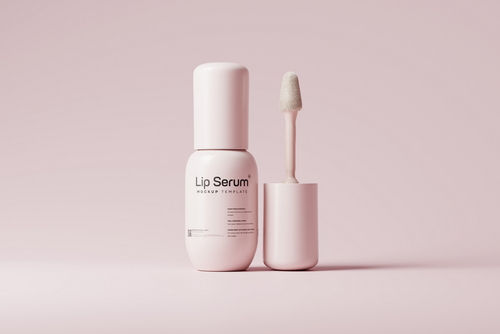 Lip Mask or Lip Serum Bottle Mockups
