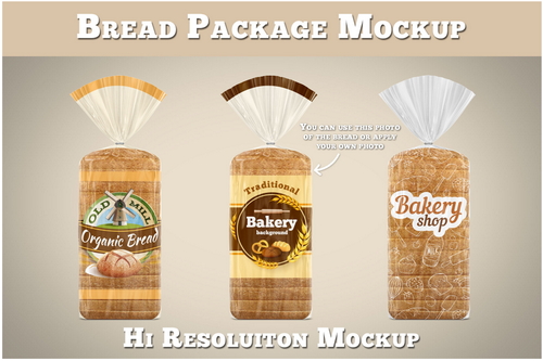 Bread Package Mockup