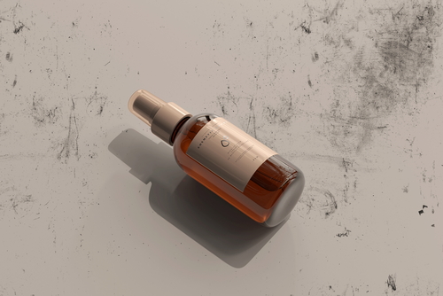Cosmetic Spray Bottle Mockup