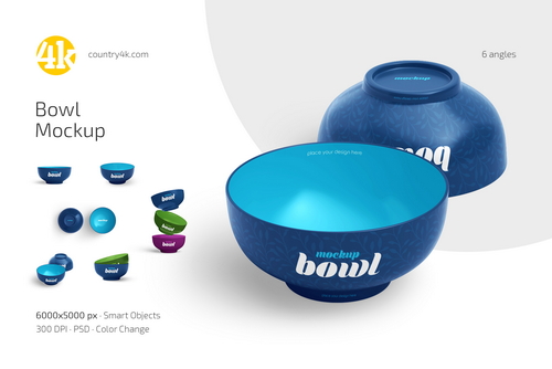 Bowl Mockup Set